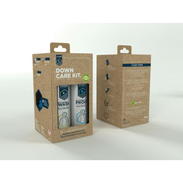 Storm Down wash proof & balls kit